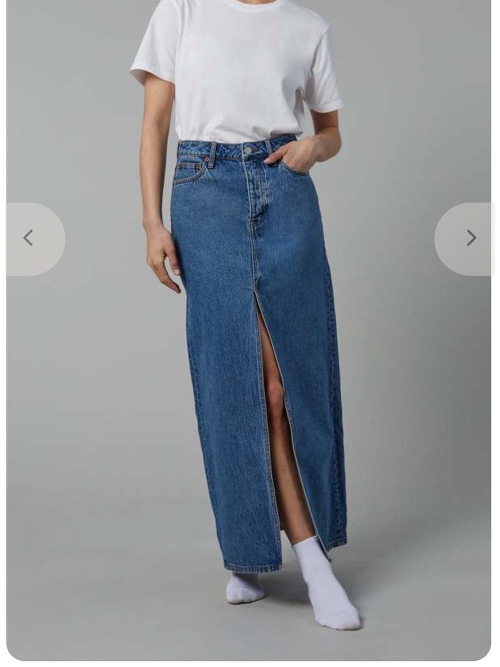 Still Here Lima Skirt Classic Blue